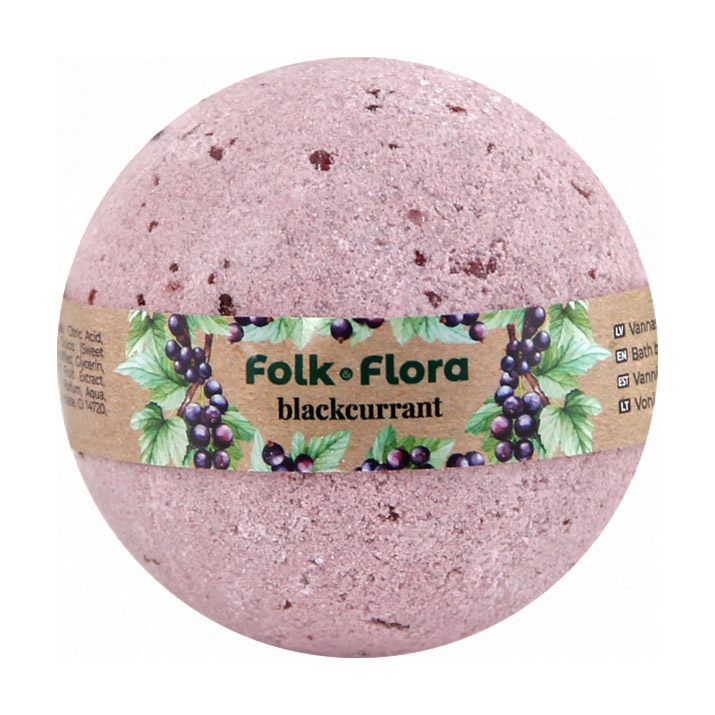 

Уцінка! Бомбочка для ванни Folk & Flora Смородина, 130 г