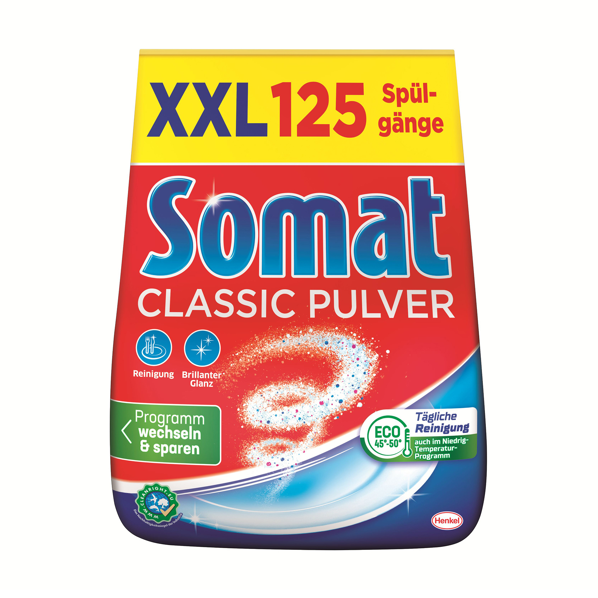 

Уцінка! Порошок для миття посуду в посудомийній машині Somat Classic Pulver, 2 кг