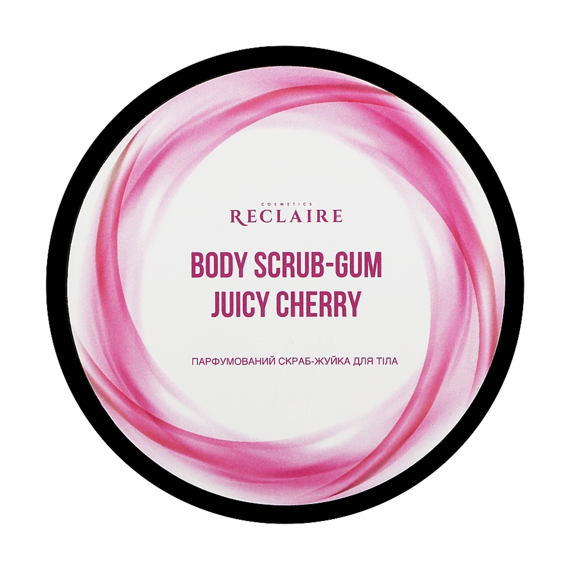 

Уцінка! Парфумований скраб-жуйка для тіла Reclaire Body Scrub-Gum Juicy Cherry, 200 мл