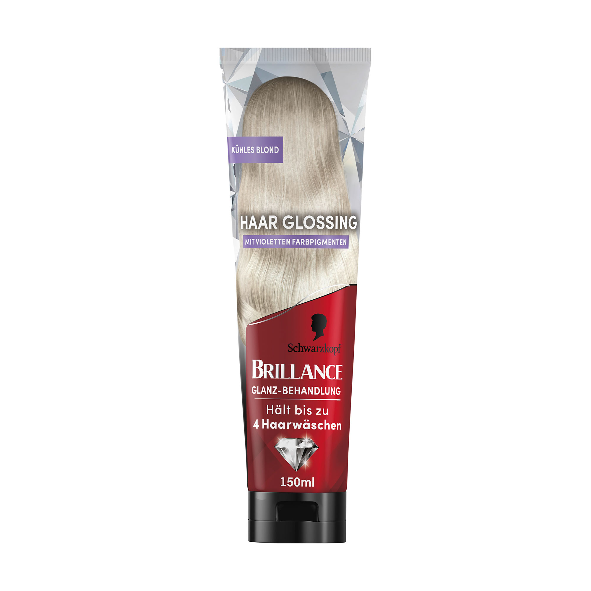 

Тонувальний бальзам Brillance Hair Gloss Перлинний блонд, 150 мл