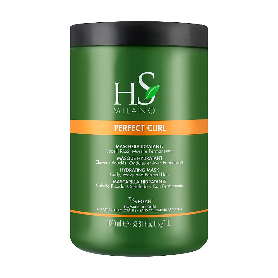 

Уцінка! Маска HS Milano Perfect Curl Hydrating Mask для кучерявого та хвилястого волосся, 1 л