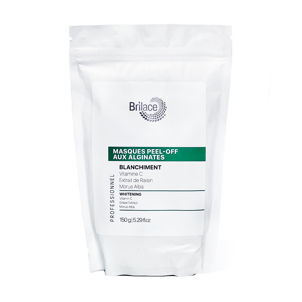 

Відбілювальна альгінатна маска для обличчя Brilace Whitening Algin Peel-Off Mask, 150 г