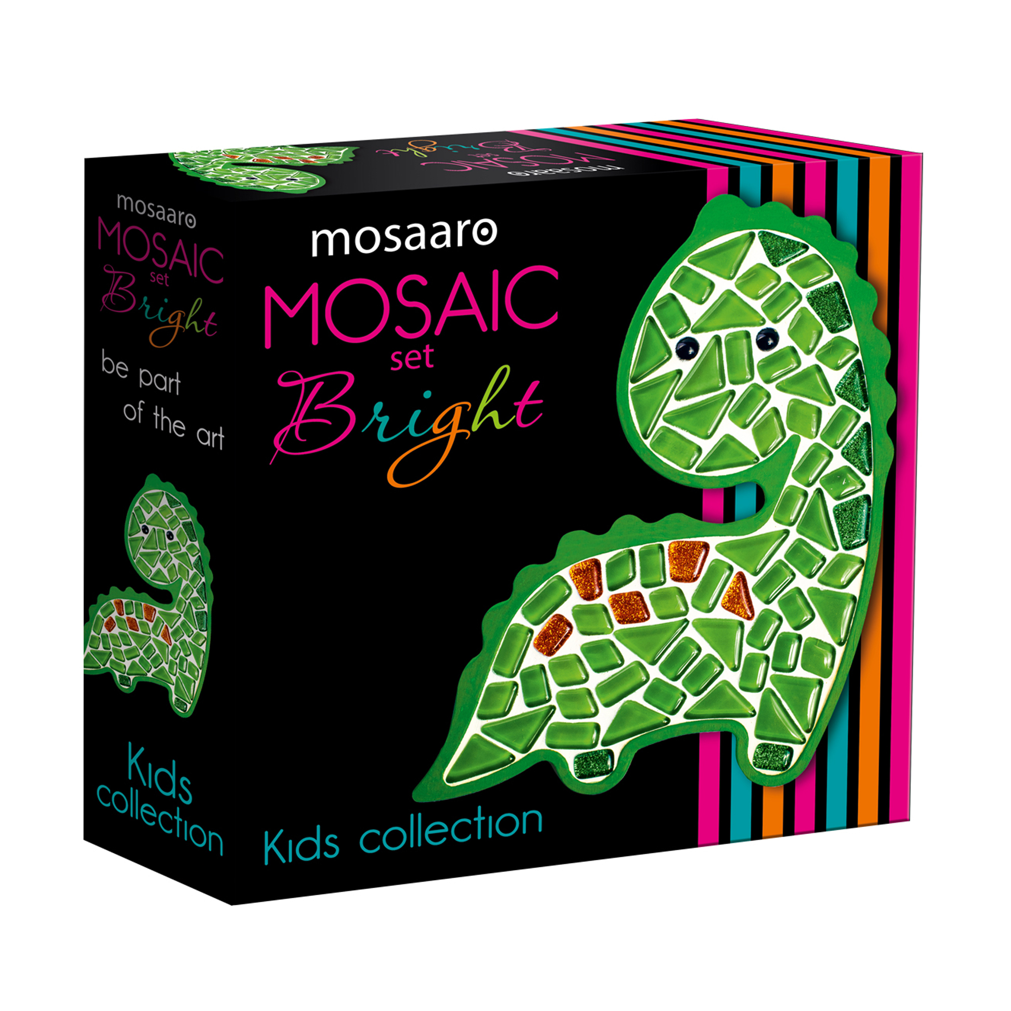 

Набір для творчості Mosaaro Скляна мозаїка Динозавр, 16.2*20.6 см, від 7 років (MA7003)