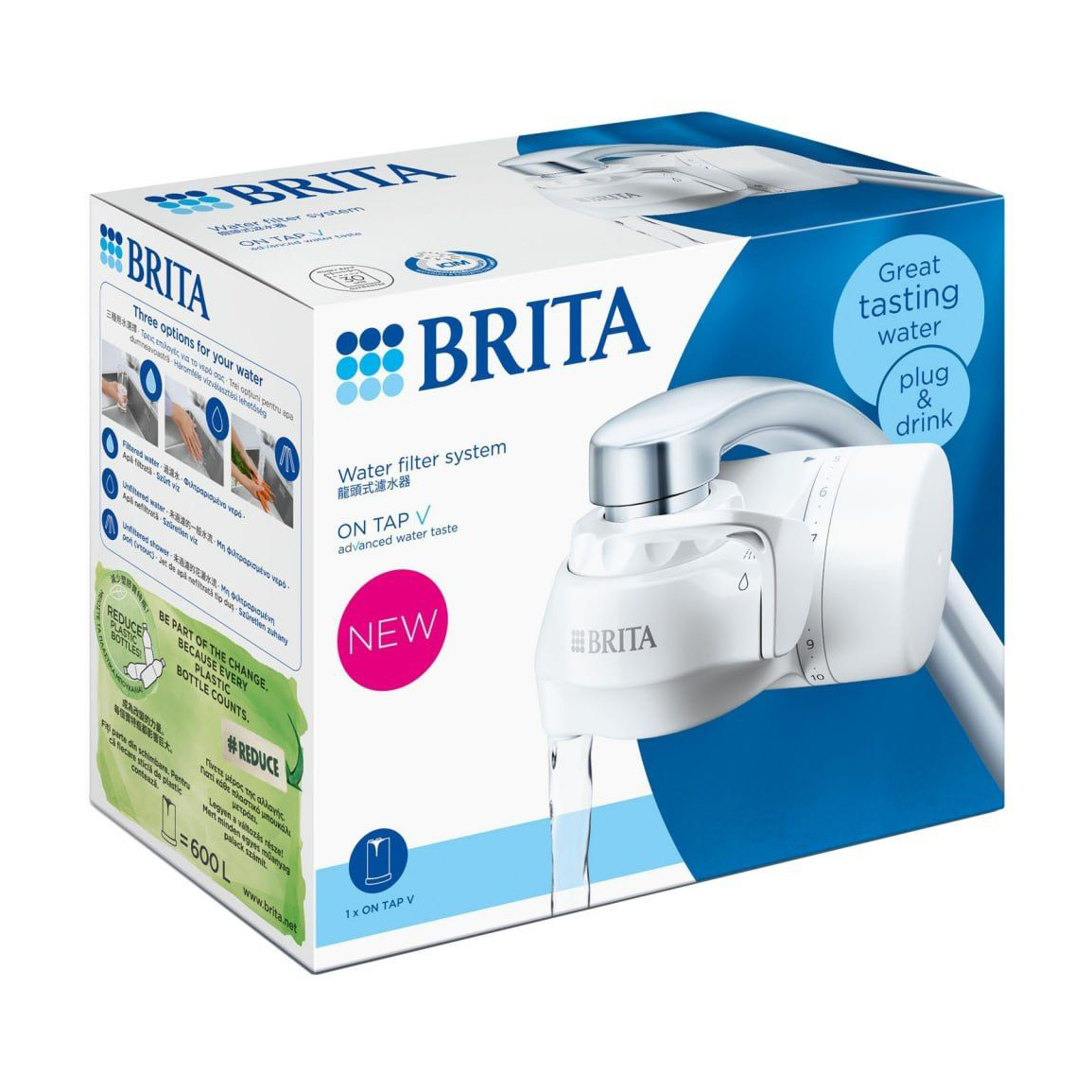 

Проточний фільтр для води Brita On Tap V
