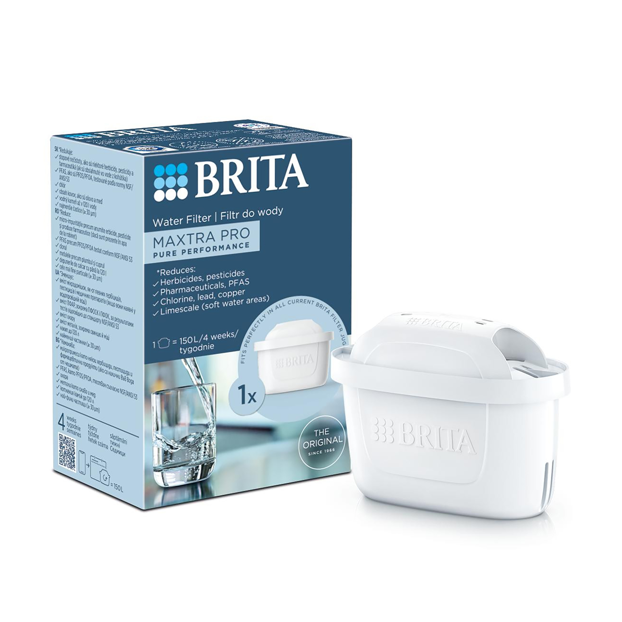 

Фільтр для води Brita Maxtra Pro Pure Performance, 1 шт