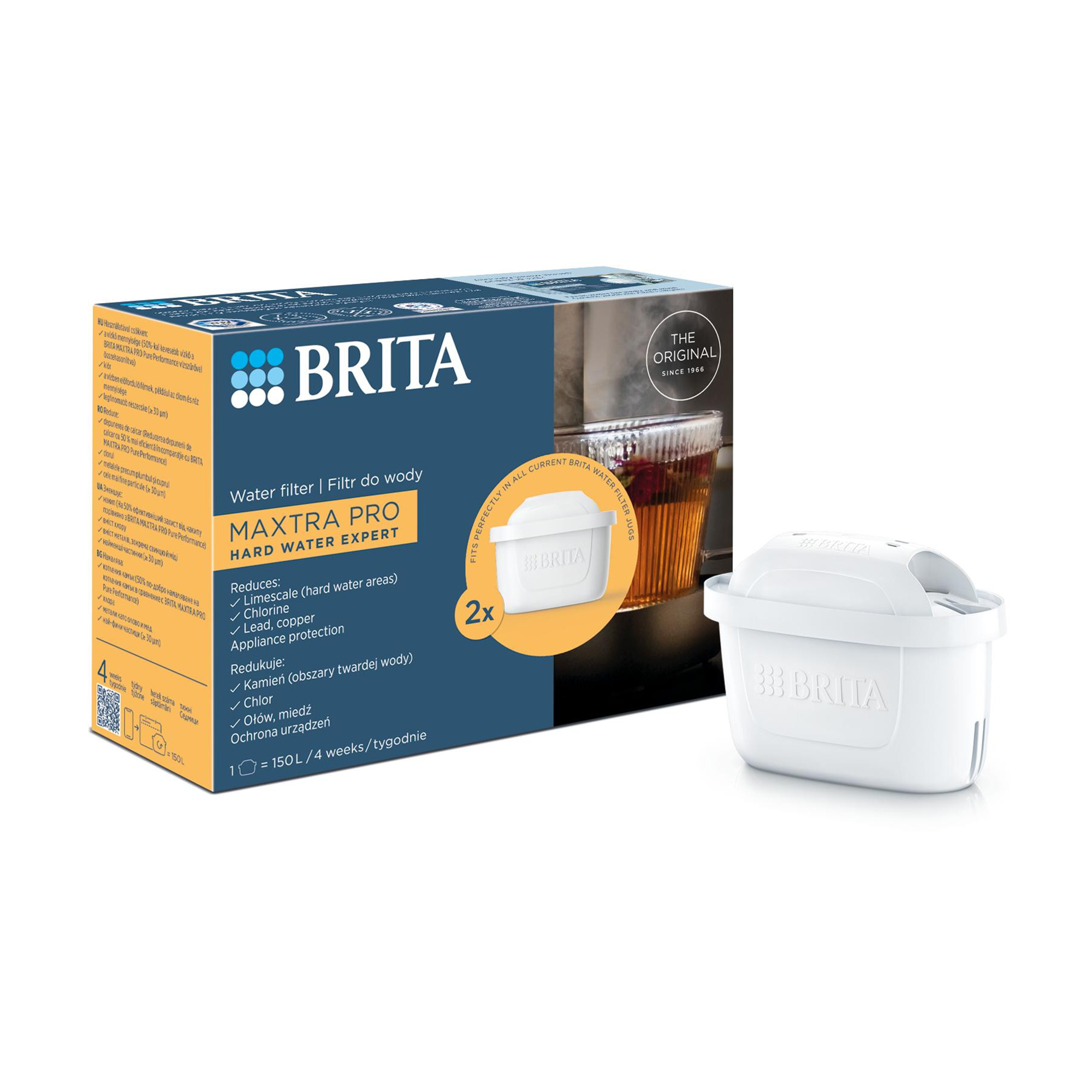 

Уцінка! Фільтр для жорсткої води Brita Maxtra Pro Hard Water Expert, 2 шт