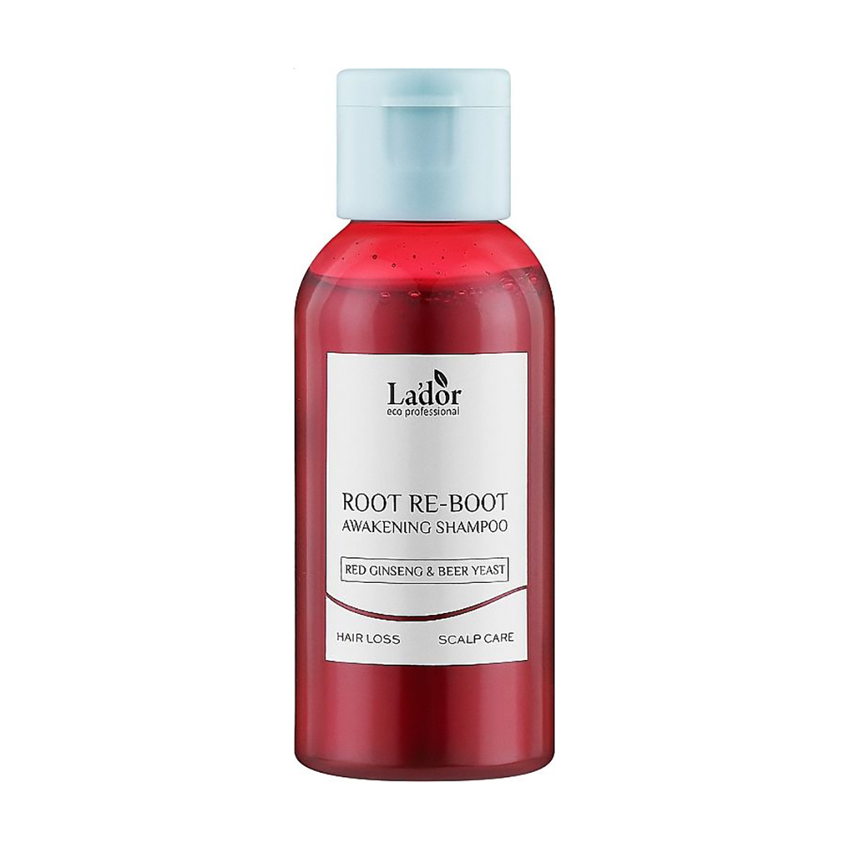 

Шампунь La'dor Root Re-Boot Awakening Shampoo Red Ginseng & Beer Yeast для росту волосся, 50 мл