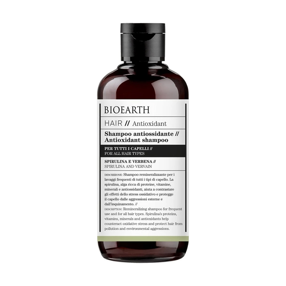 

Уцінка! Шампунь Bioearth Hair Antioxidant Shampoo для всіх типів волосся, 250 мл