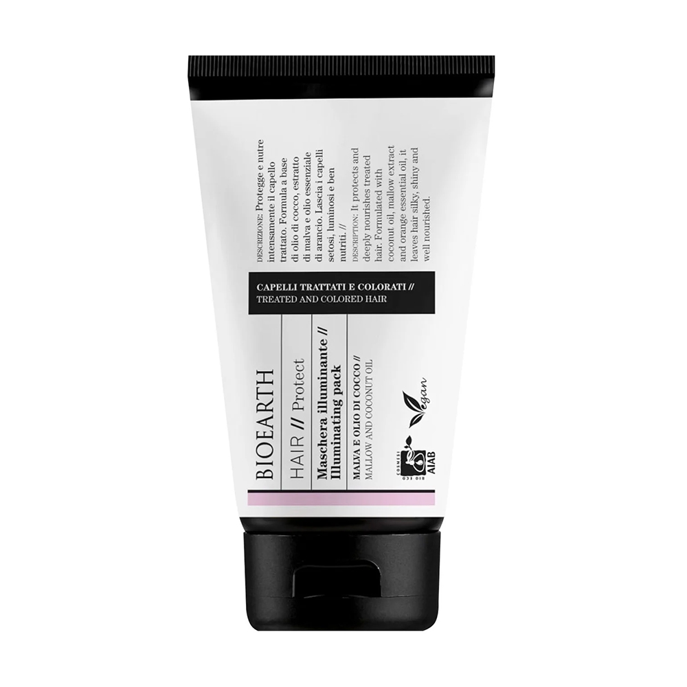 

Уцінка! Відновлювальна маска Bioearth Hair Protect Illuminating Pack для надання сяяння пошкодженому волоссю, 150 мл