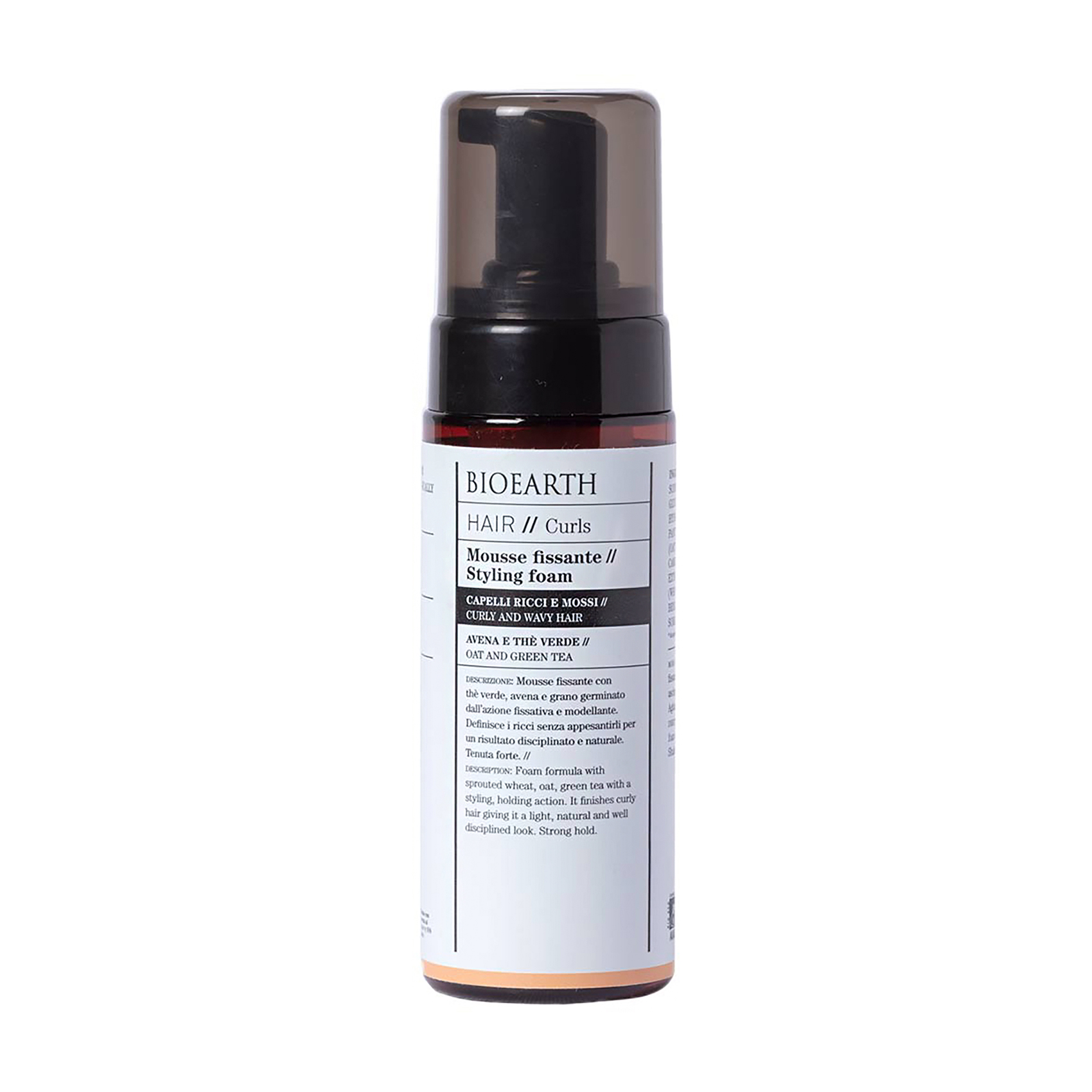 

Пінка Bioearth Hair Curls Styling Foam для укладання хвилястого волосся, 150 мл