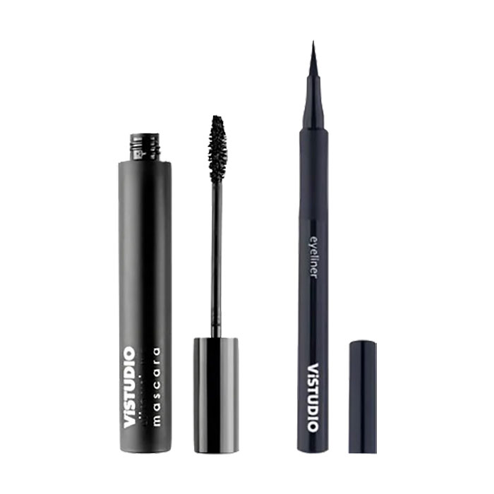

Уцінка! Набір ViSTUDIO (Туш для вій ViSTUDIO Ultra Volume Mascara Чорна, 10 мл + Підводка для очей ViSTUDIO Eyeliner Чорна, 1.6 г)