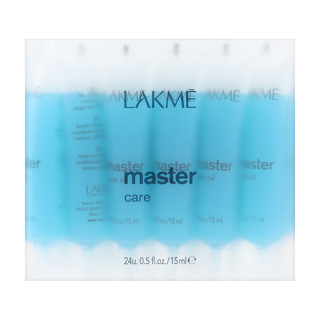 Олія для догляду за волоссям Lakme Master Care Oil, 24*15 мл