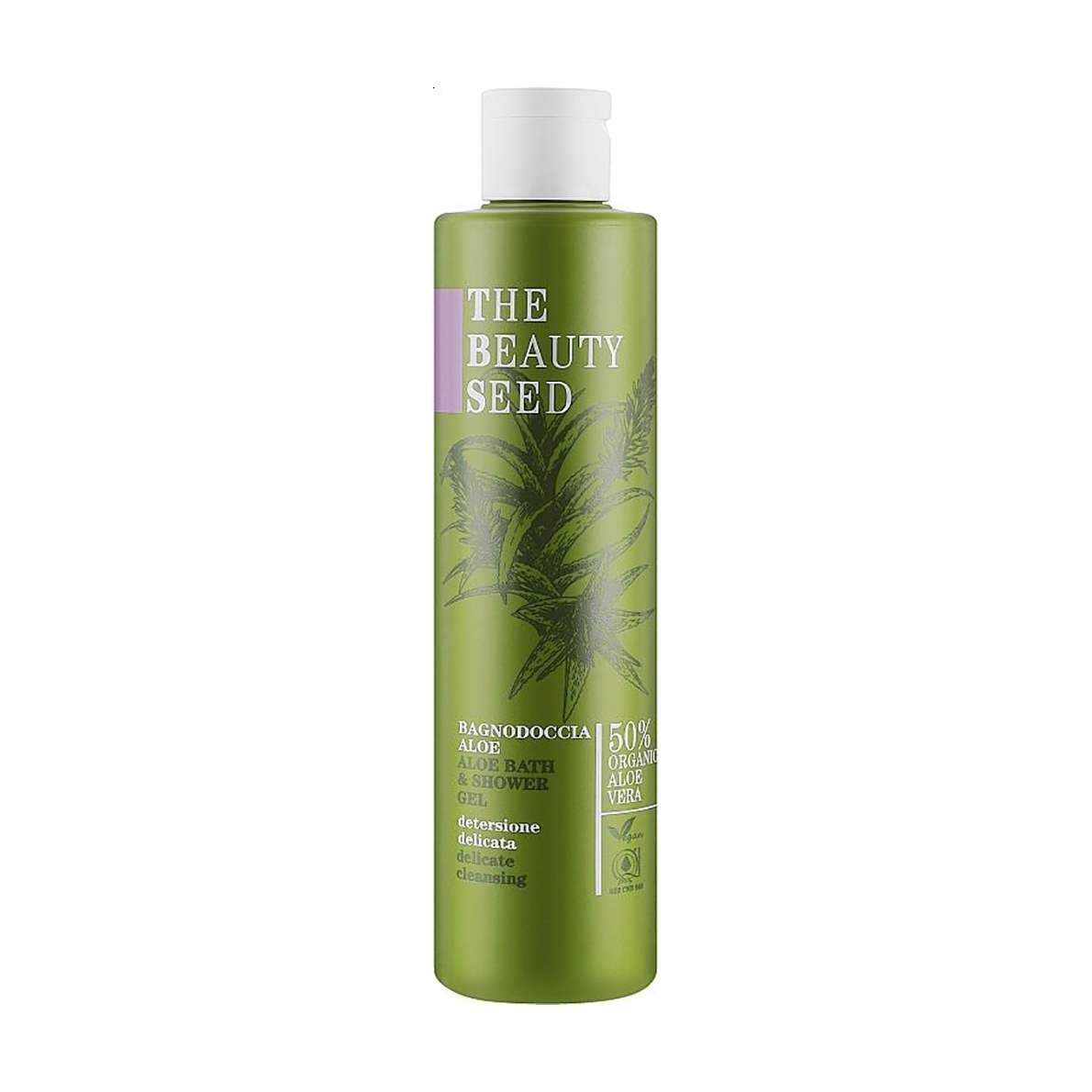 

Уцінка! Гель для душу та ванни Bioearth The Beauty Seed Aloe Bath & Shower Gel, 250 мл