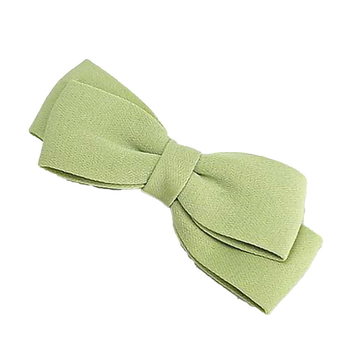 

Бантик для волосся Miso на зажимі, прямі хвостики, зелений, 1 шт (N001-4)