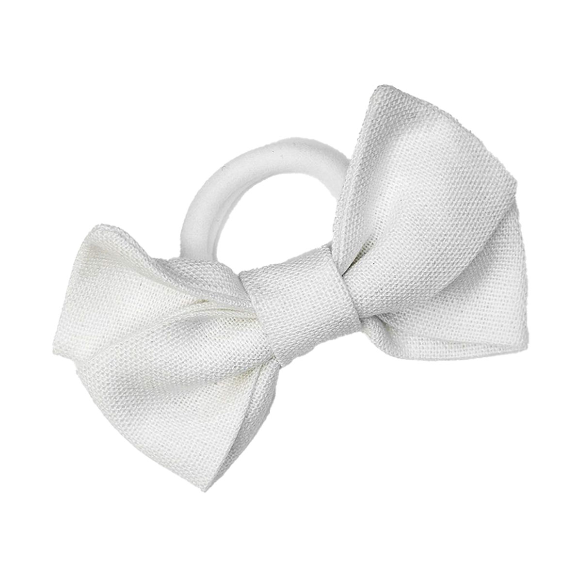 

Бантик для волосся Miso на зажимі, білий, 1 шт (SA1)