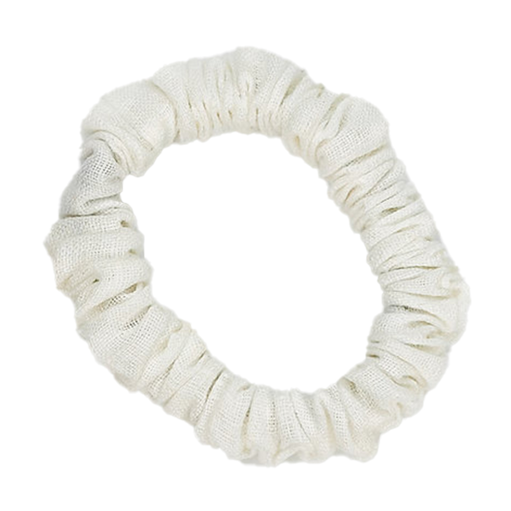 

Резинка для волосся Miso Mini лляна, біла, 1 шт (NB44-3)