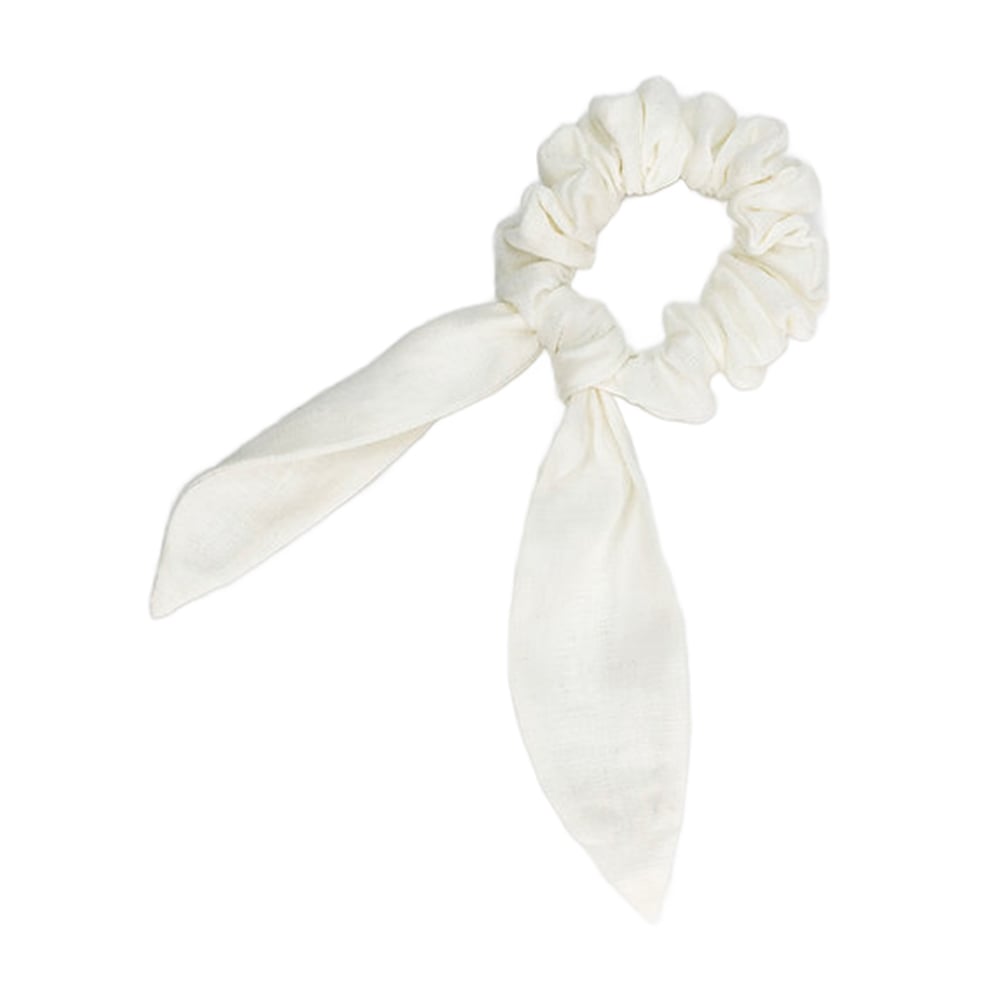 

Резинка для волосся Miso Twilly лляна, біла, 1 шт (RT17-1)