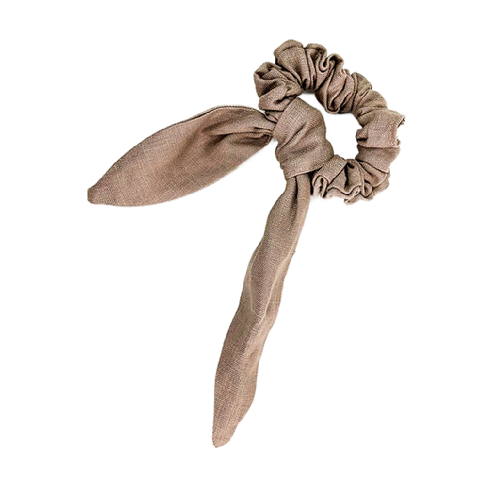 

Резинка для волосся Miso Twilly лляна, коричнева, 1 шт (RT17-3)