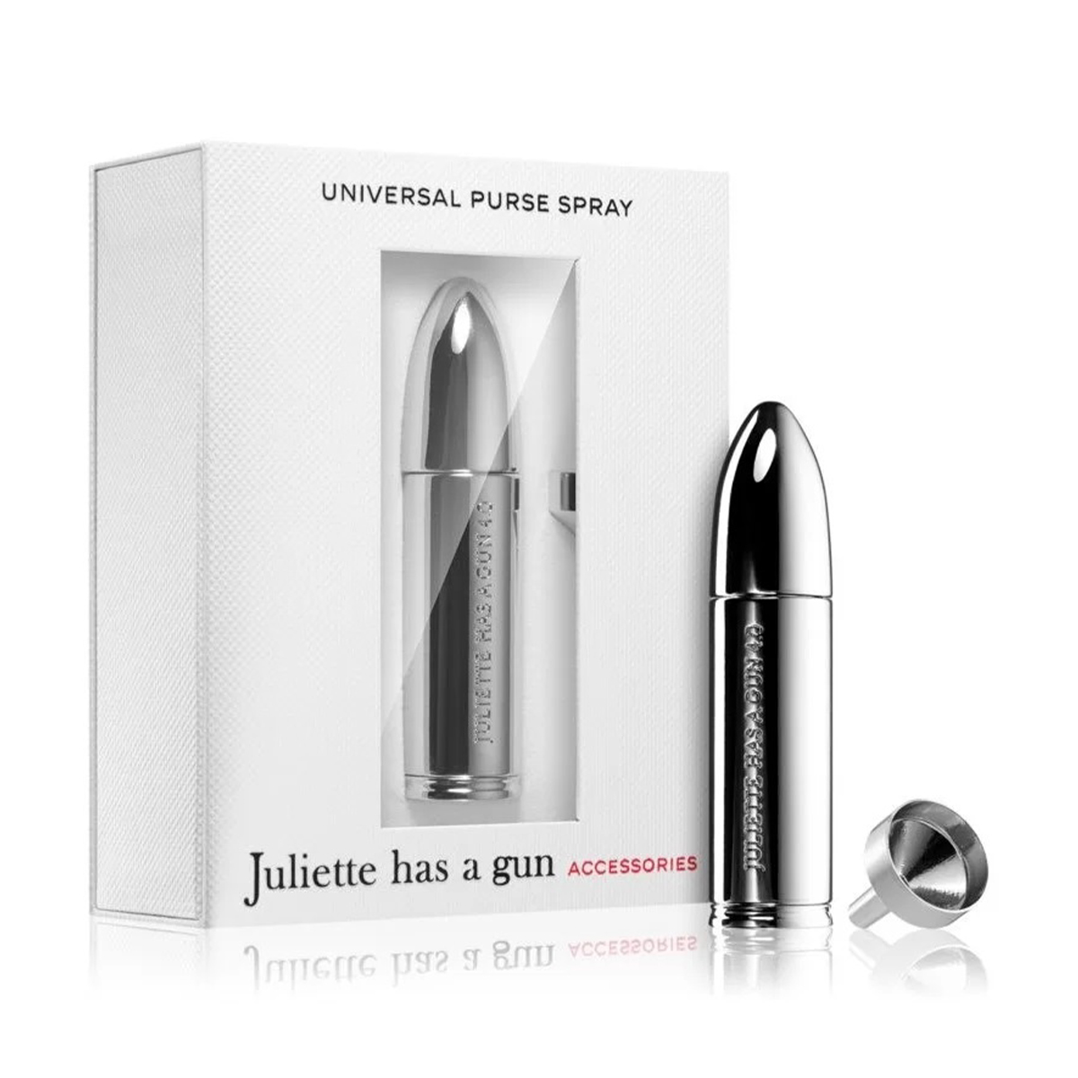 

Парфумований набір унісекс Juliette Has a Gun Universal Bullet Atomizer (атомайзер, 4 мл + лійка)