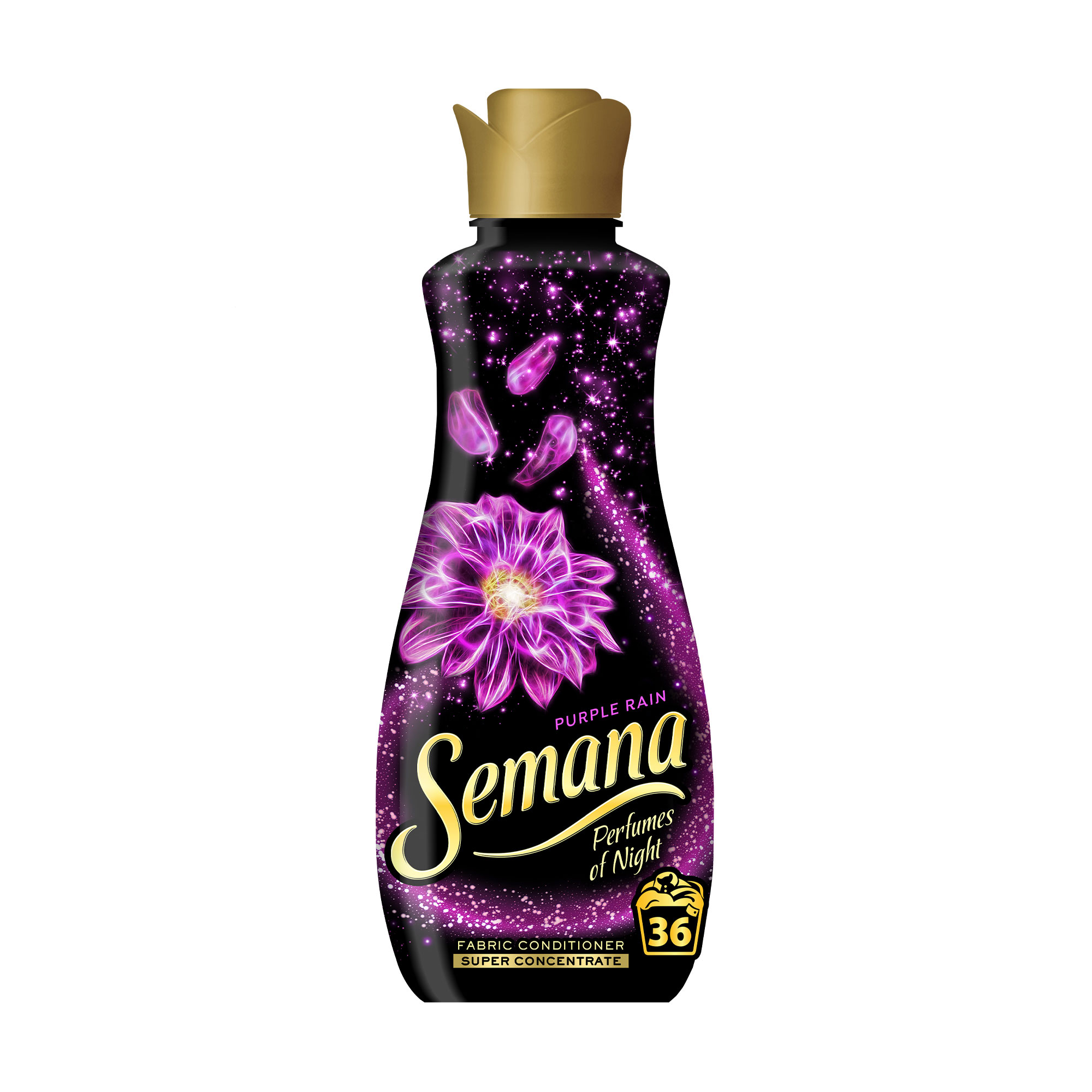 

Кондиціонер для білизни Semana Perfumes Of Night Purple Rain, 36 циклів прання, 800 мл
