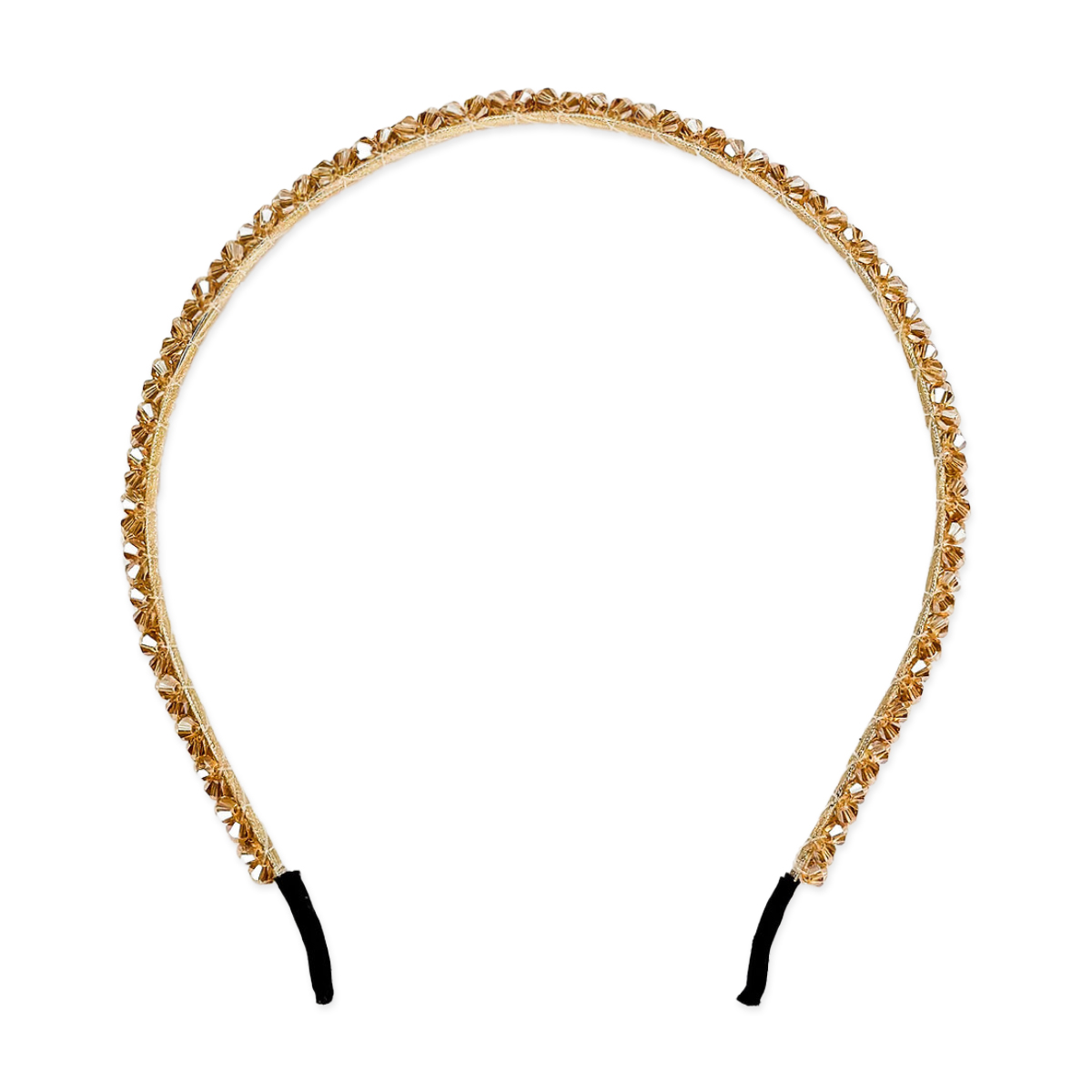 

Обідок для волосся Miso яскраво-золотий, 1 шт (N024-4)