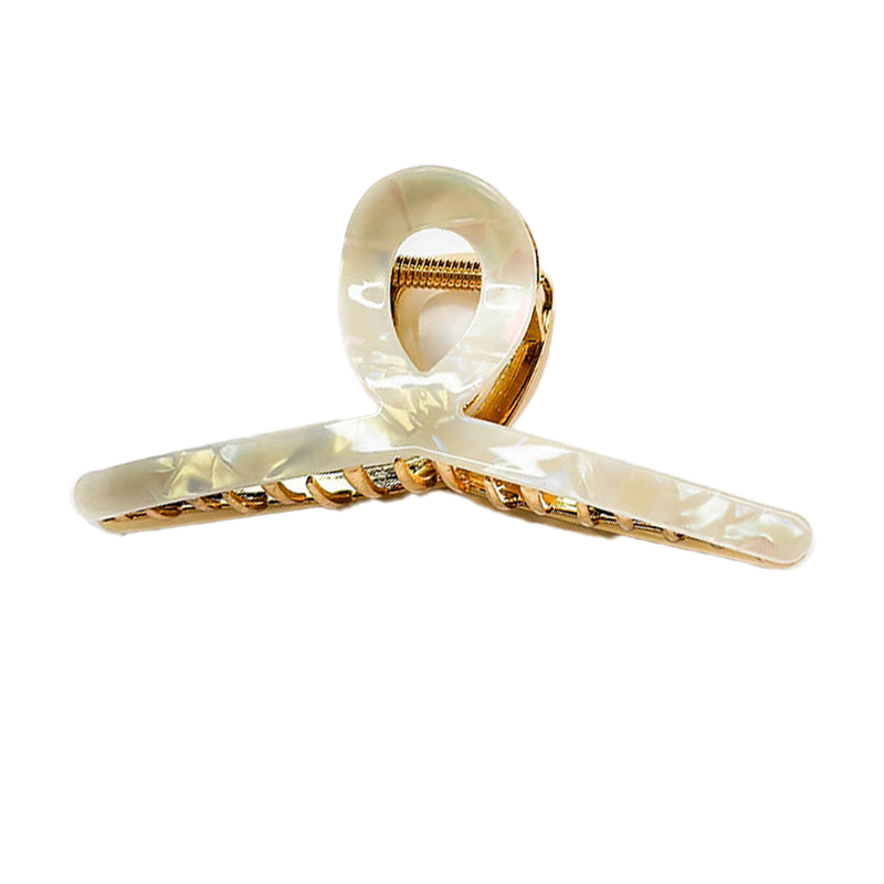 

Заколка для волосся Miso Краб, велика, мармур, 1 шт (N018/1)