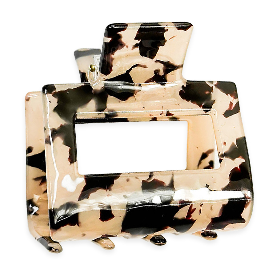 

Заколка для волосся Miso Краб, квадрат, лео, 1 шт (N021/11)