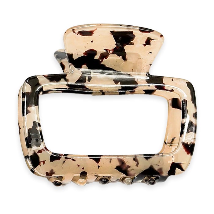 

Заколка для волосся Miso Краб, тонкий квадрат, лео, 1 шт (N021/13)