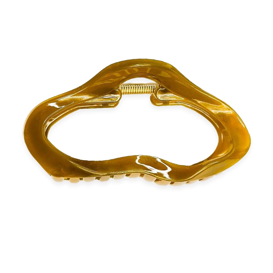 

Заколка для волосся Miso Краб, прозоро-коричнева, 11 см, 1 шт (N041-7)