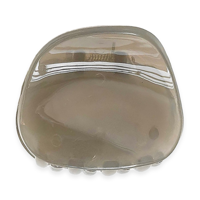 

Заколка для волосся Miso Краб, міні, круглий, сірий, 4 см, 1 шт (N042/4)