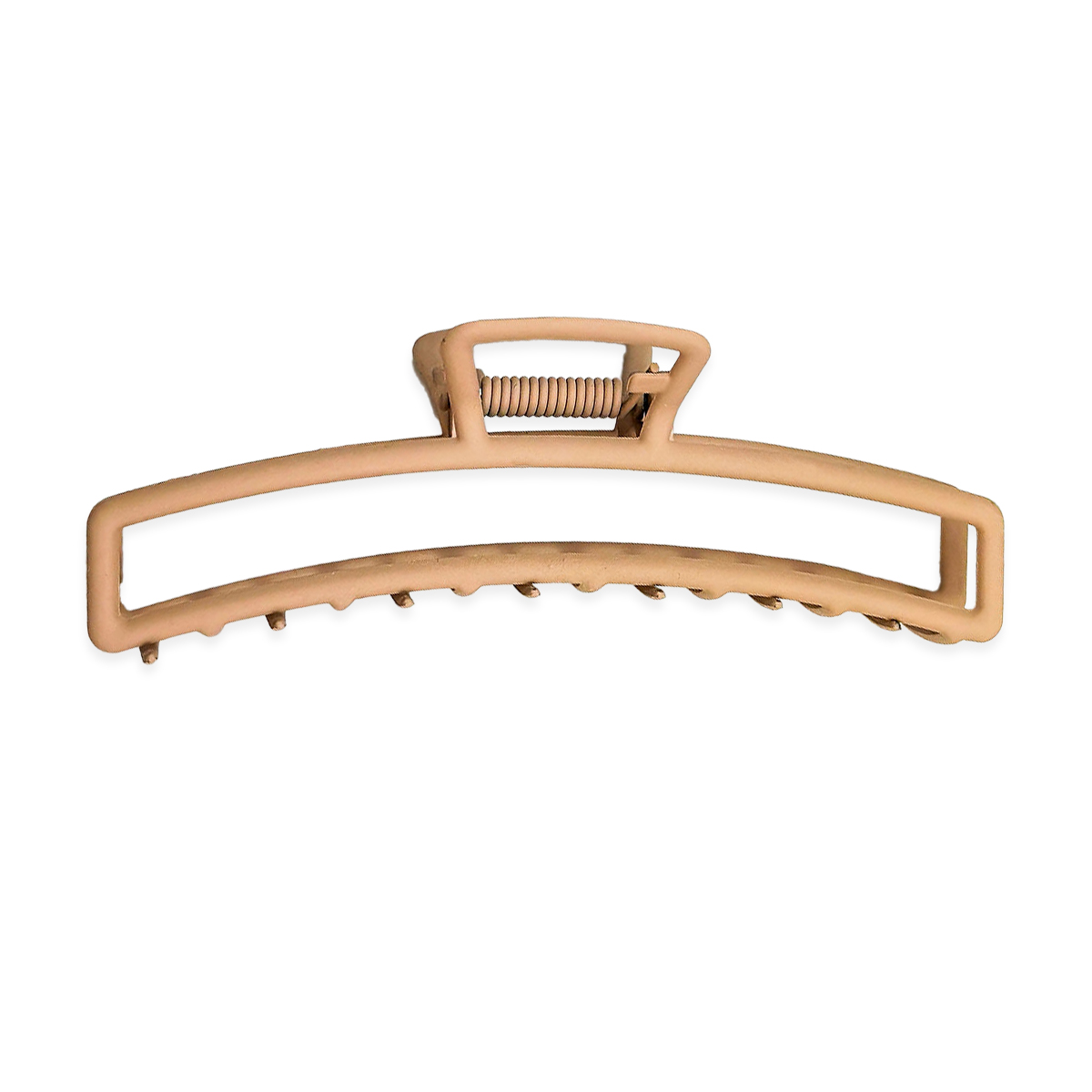 

Заколка для волосся Miso Краб, прямокутник, рожева, 1 шт (N015/1)