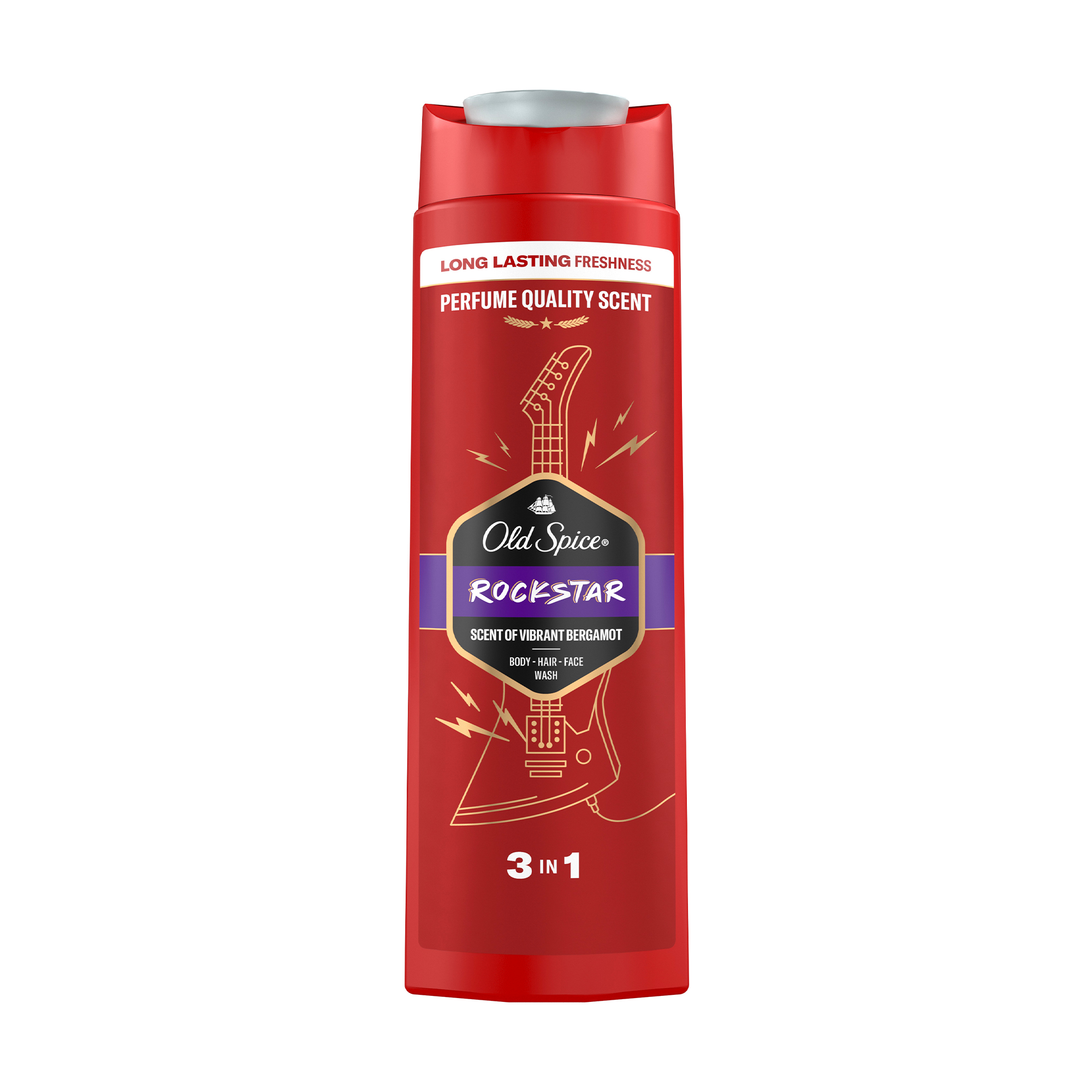 

Гель-шампунь для душу Old Spice Rockstar, 400 мл
