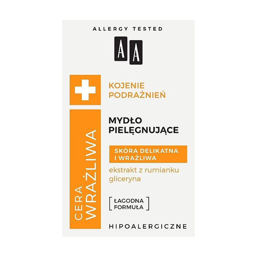 

Уцінка! Кускове мило AA Sensitive Skin для ніжної та чутливої шкіри, 90 г