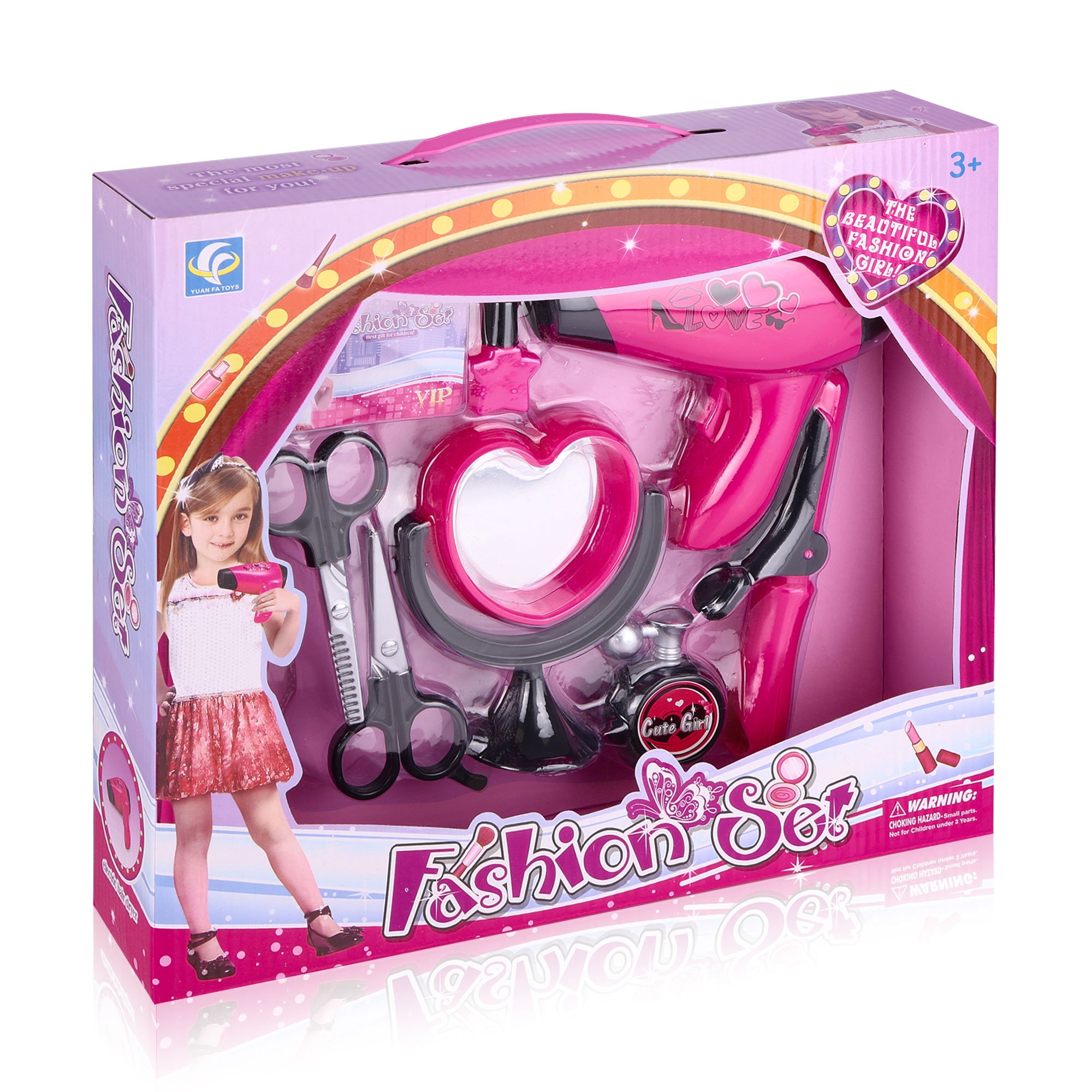 

Дитячий перукарський набір YUANFA TOYS з феном (YF741-3/MH641993)