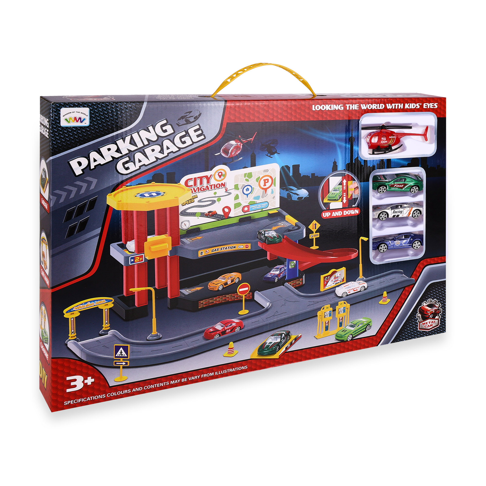 

Автомобільний трек WINDOW OF THE WORLD з ліфтом (G0088/MH577778)