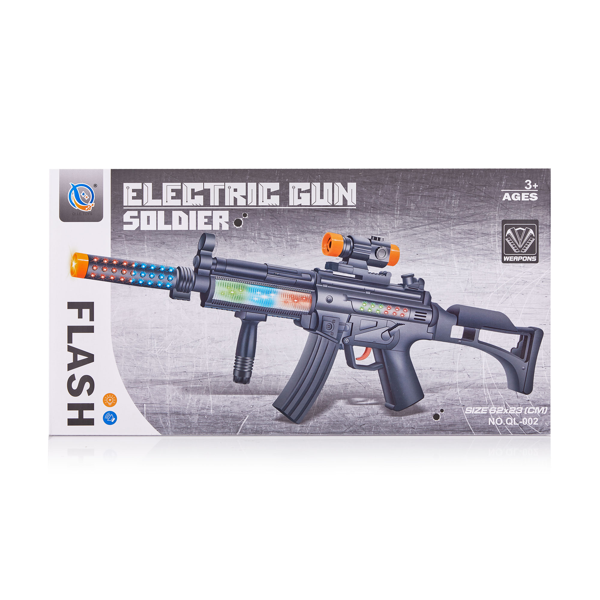 

Іграшковий автомат QI.LE.TOYS зі світлом та звуковими ефектами (QL-002)