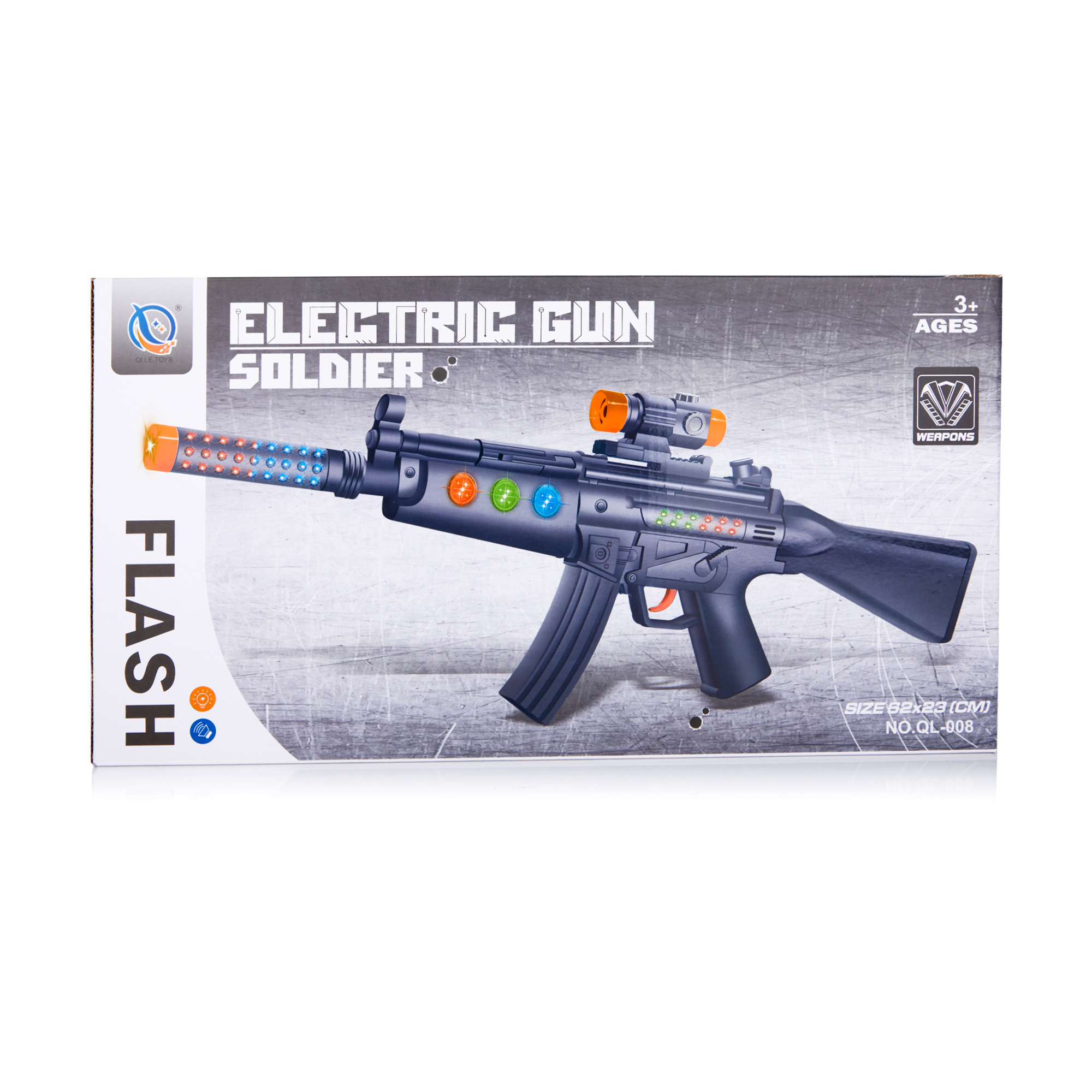 

Іграшковий автомат QI.LE.TOYS зі світлом та звуковими ефектами (QL-008)