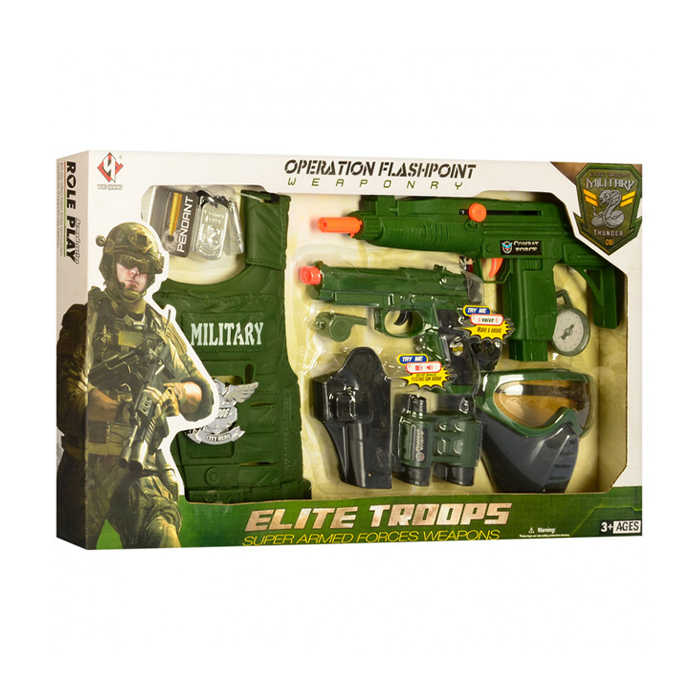 

Дитячий ігровий набір військового YUE QIANG (M013A)