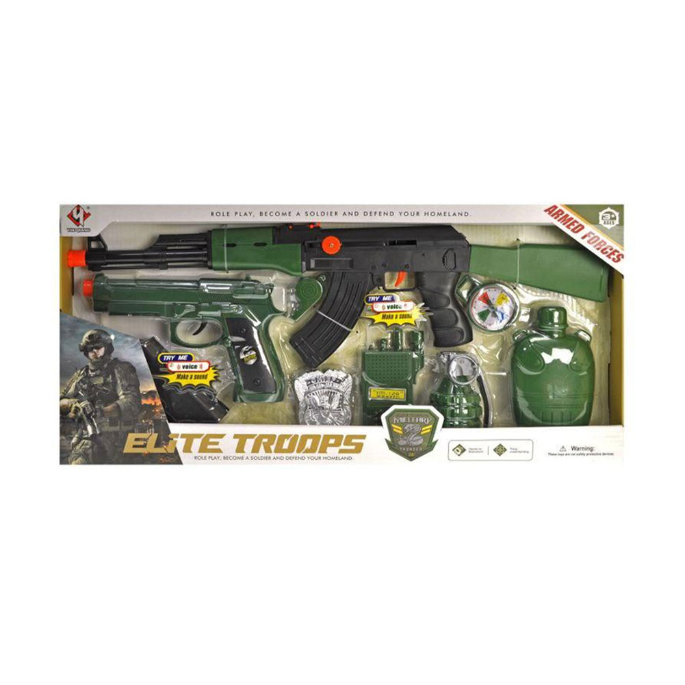 

Дитячий ігровий набір військового YUE QIANG (M016A)