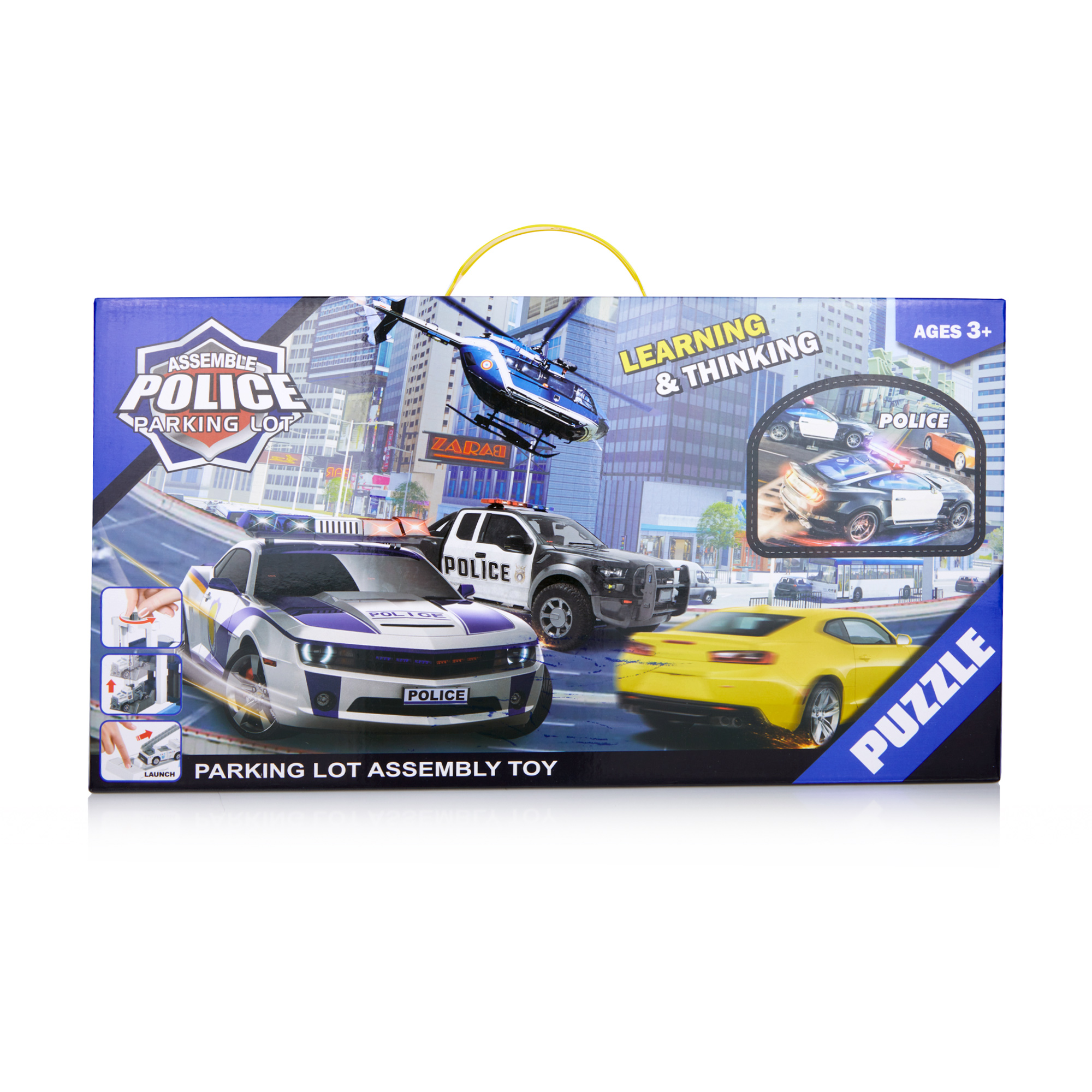 

Ігровий трек-паркінг NingToys 3 поверхи (558-38D)