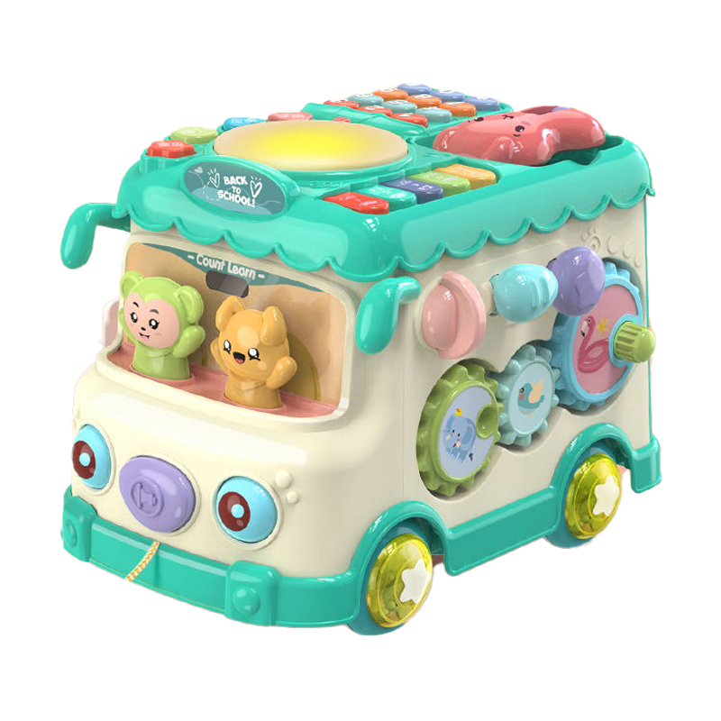 

Уцінка! Дитяча розвиваюча іграшка-сортер Sobe Bear автобус (YL1033-1/HJ093001031)
