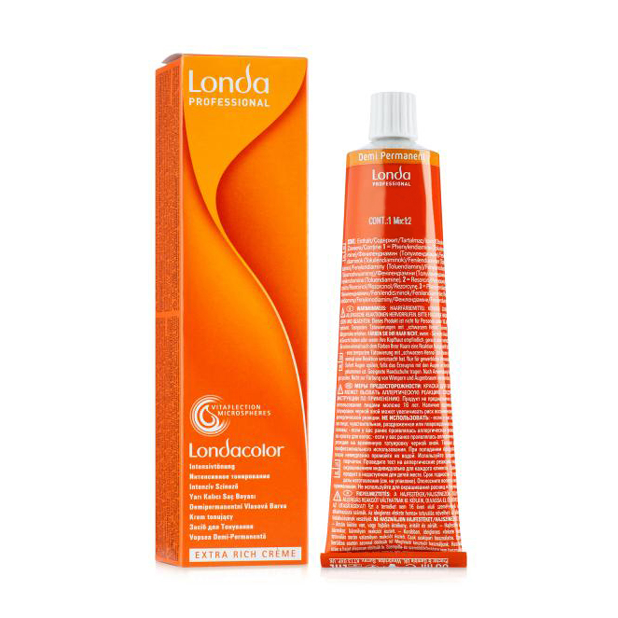 Тонувальна крем-фарба Londa Professional Londacolor Demi Permanent 9/96 Призматичний пудровий рожевий, 60 мл