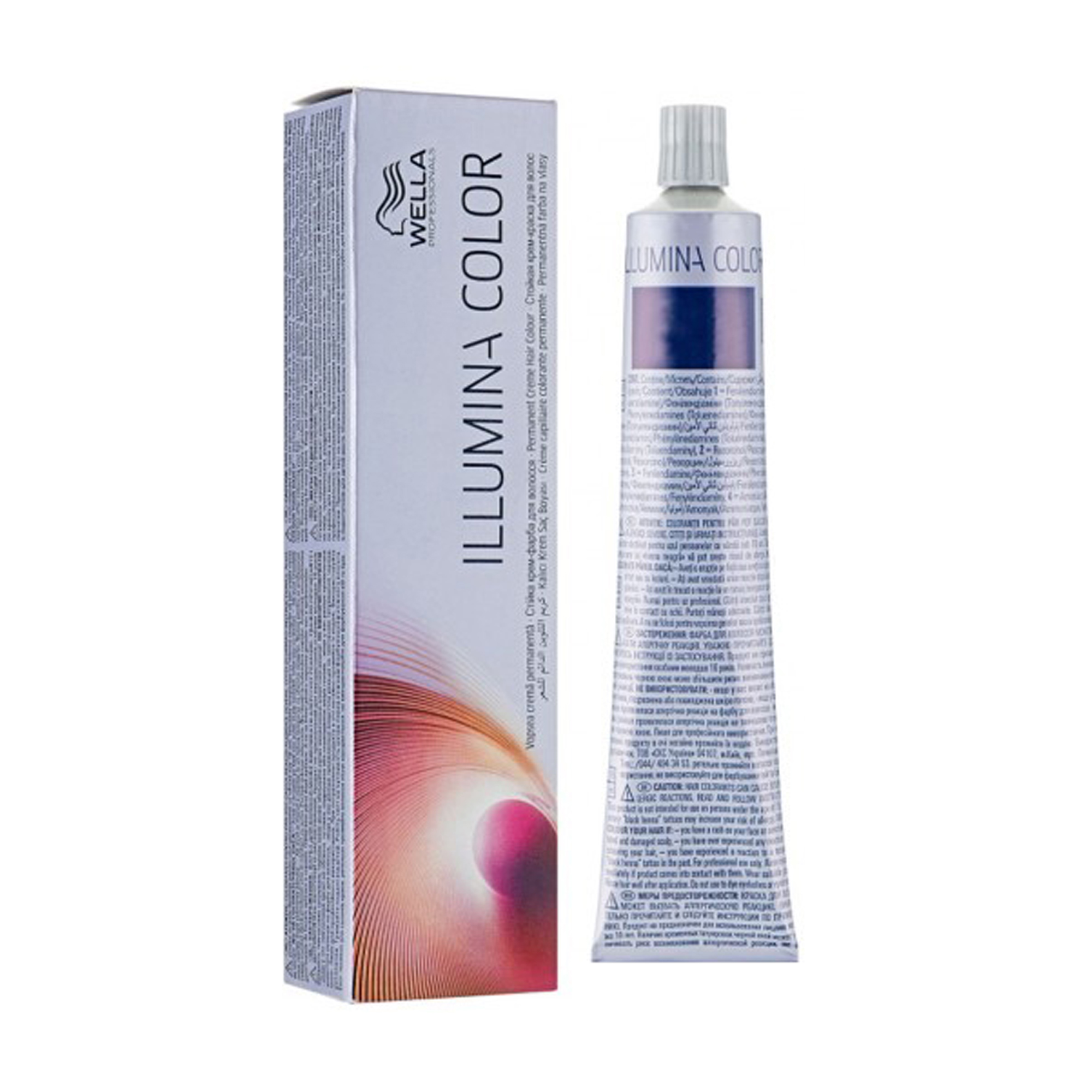 

Фарба для волосся Wella Professionals ILLUMINA COLOR 7/75 Середньо-русявий коричневий махагон, 60 мл