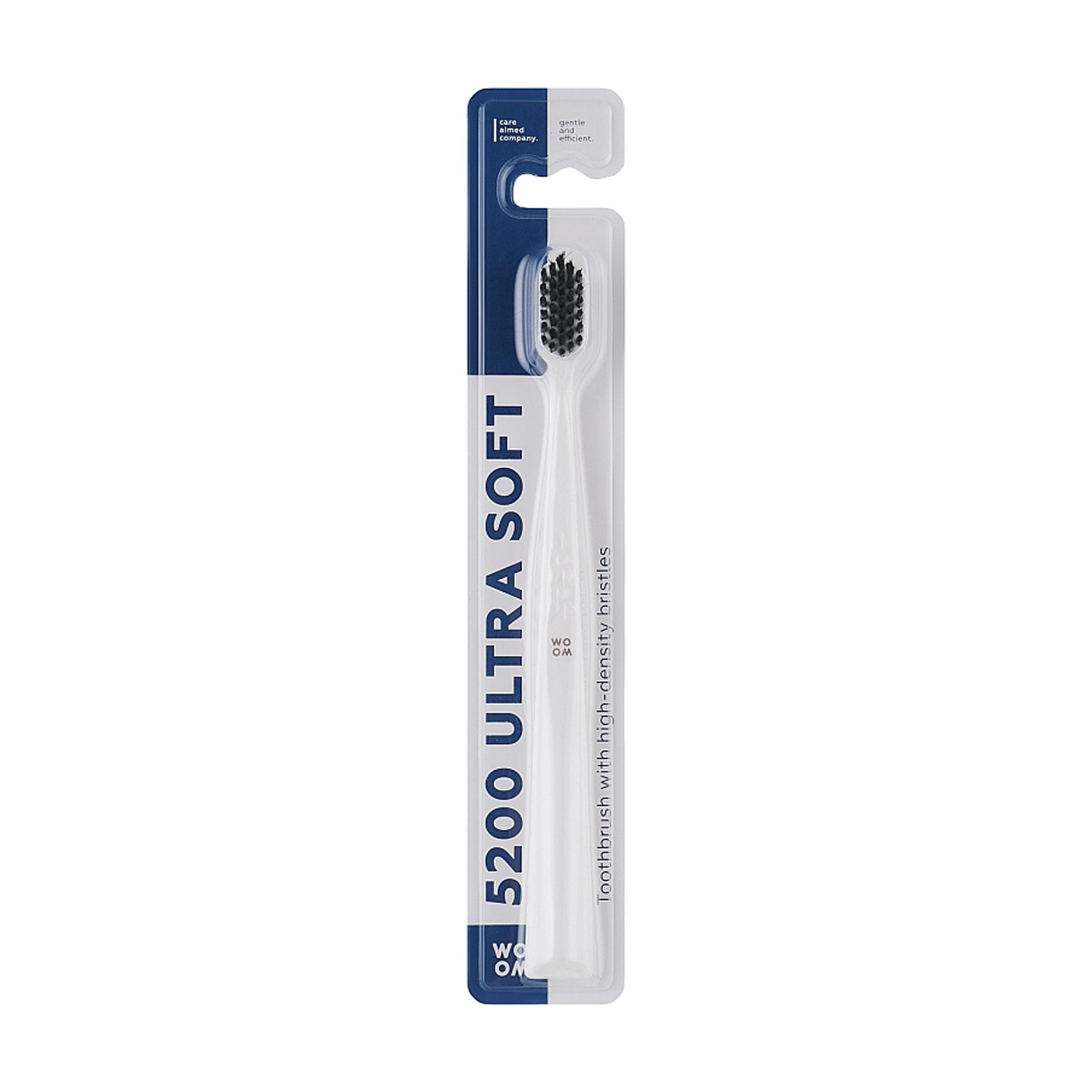 

Зубна щітка Woom 5200 Ultra Soft Toothbrush Ультра м'яка жорсткість, біла, 1 шт