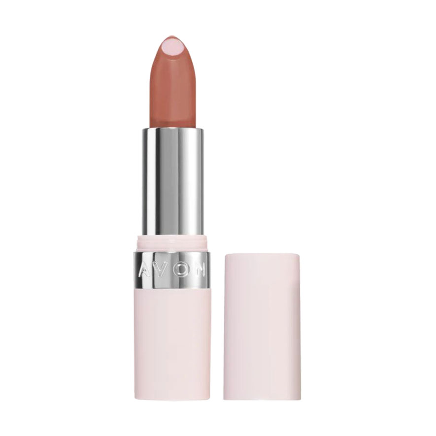 

Глянцева помада для губ Avon Супер зволоження, з гіалуроновою кислотою, м'який нюд, 3.6 г