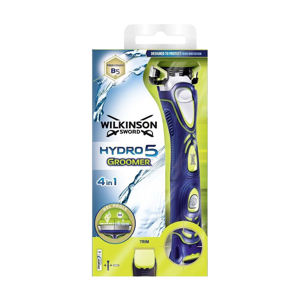 

Бритва Wilkinson Sword Hydro 5 Groomer 4 in 1 з 1 змінним картриджем, чоловіча