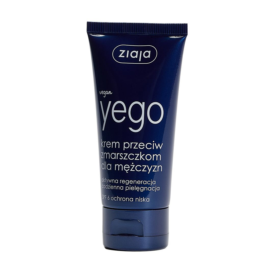 

Чоловічий крем для обличчя Ziaja Yego проти зморщок, SPF 6, 50 мл