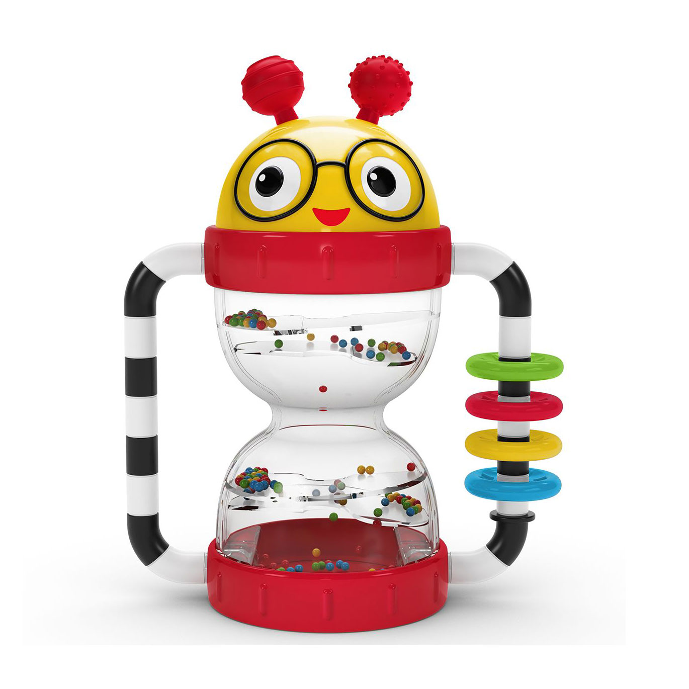 

Іграшка-брязкальце Baby Einstein Cal's Sensory Shake-up, 5*7.37*10.67 см, від 3 місяців (16707)