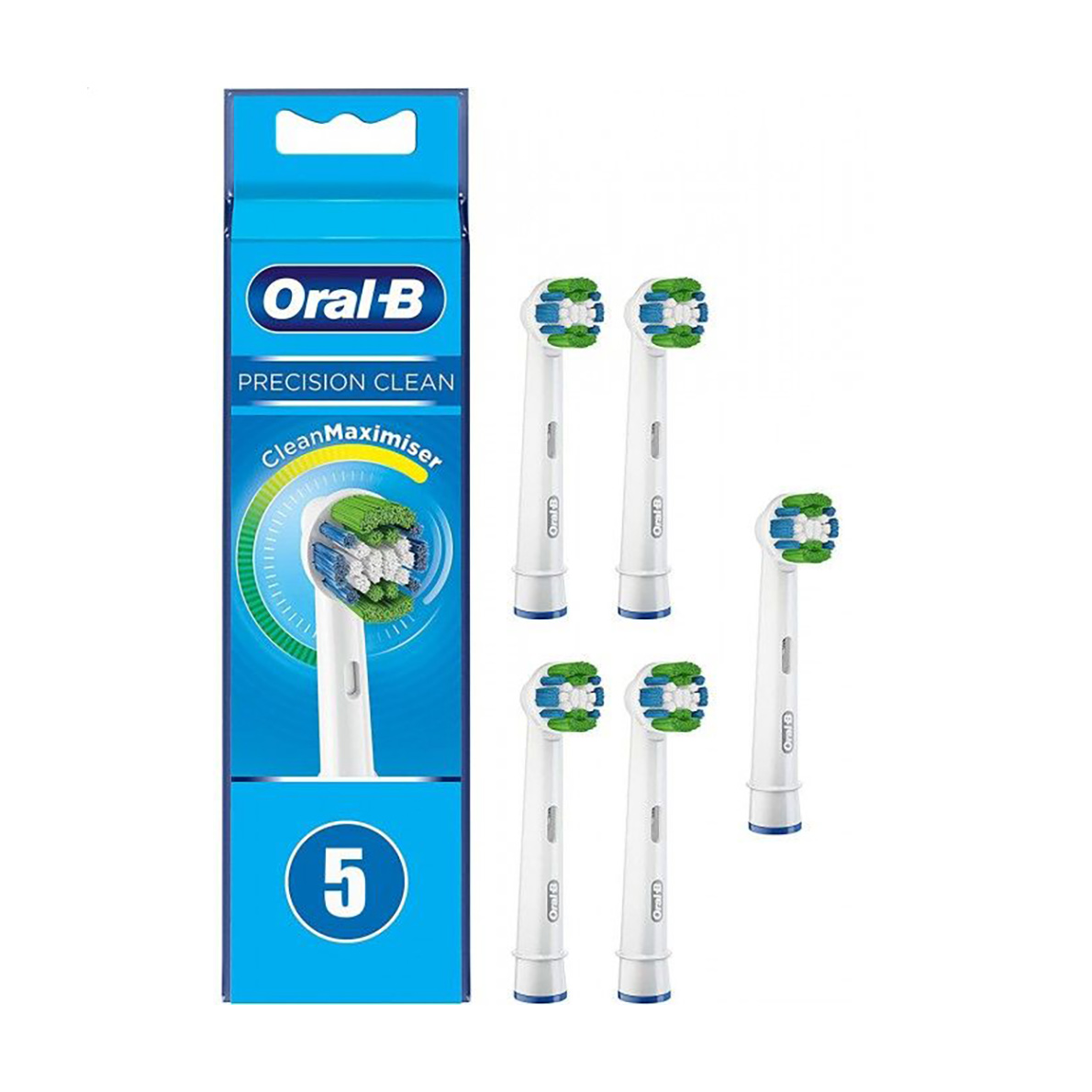 

Змінні насадки для електричної зубної щітки Oral-B Precision Clean Clean Maximiser, 5 шт