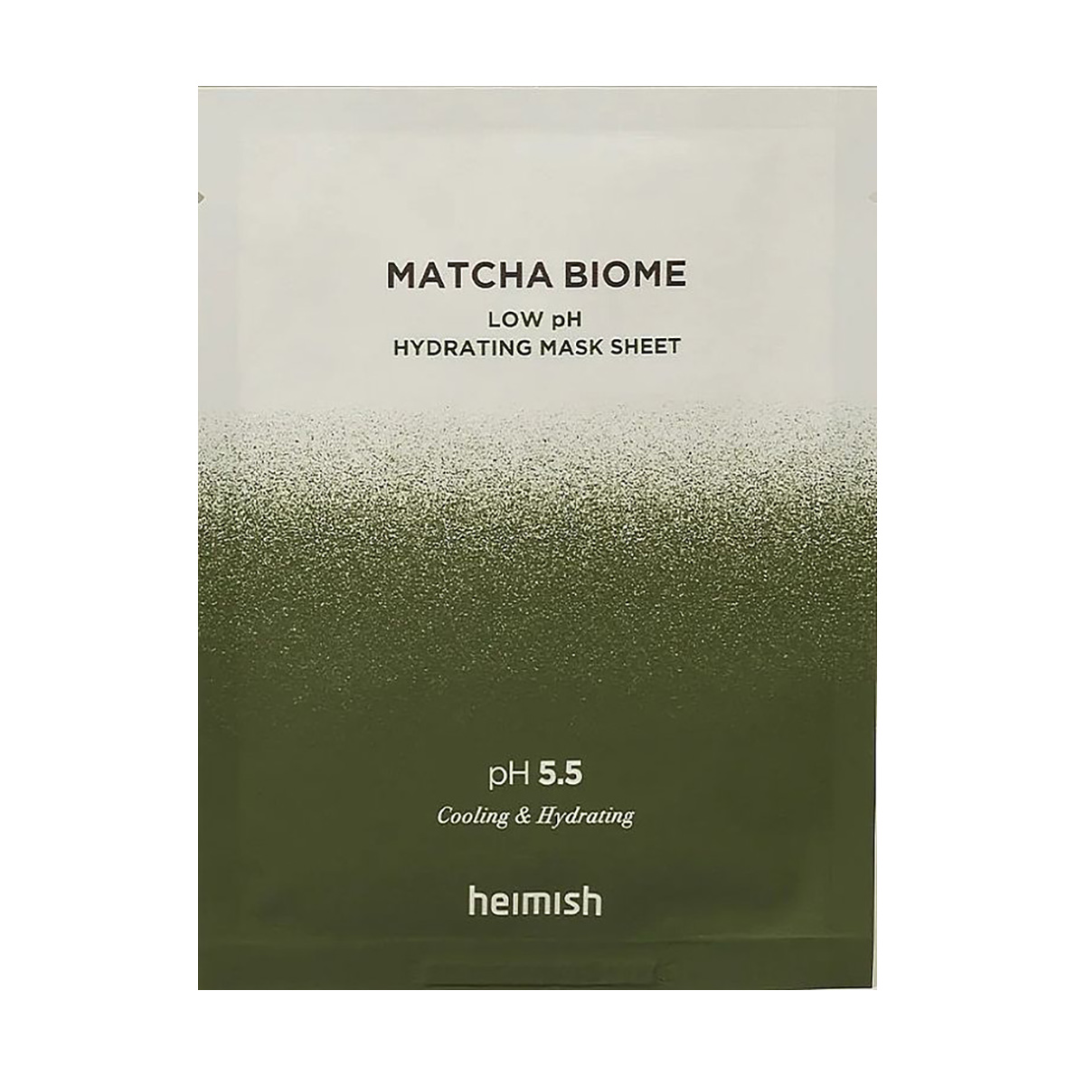 

Уцінка! Тканинна маска для обличчя Heimish Matcha Biome Low pH Hydrating Mask Sheet, 30 мл